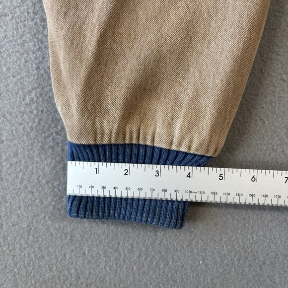 VTG Turning Point John Deere Denim Jacket 90s Mens M Bomber Embroidered Logo - Picture 10 of 14